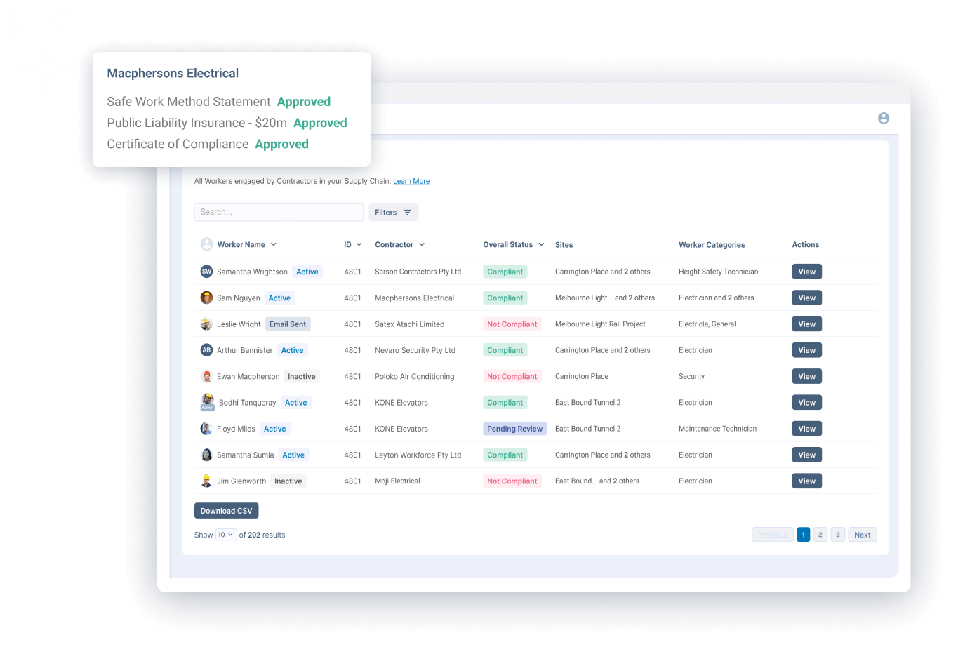 Prequalify contractors with AI powered safety software.